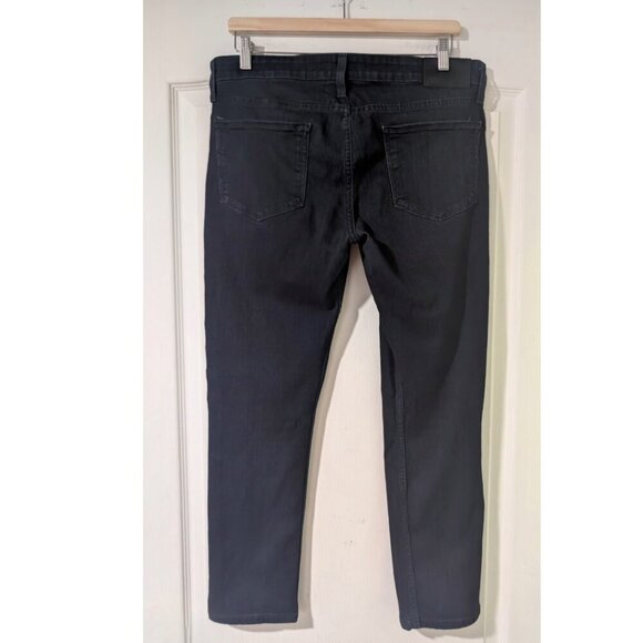 Paige | Croft Skinny Jean In Inkwell Dark Indigo - Picture 4 of 13